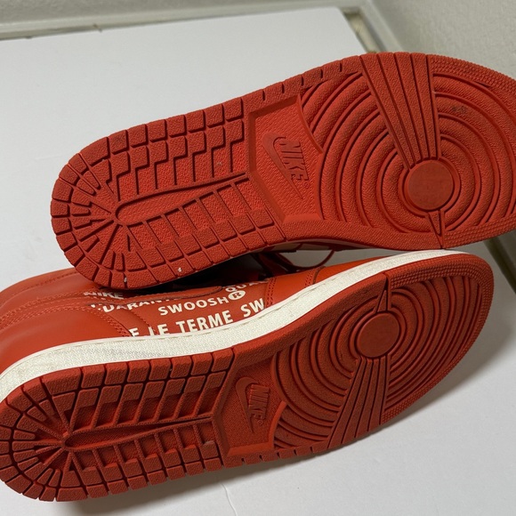 Mens Nike Air Jordan 1 Retro High OG "Vintage Coral" in leather size 11 - Picture 6 of 6